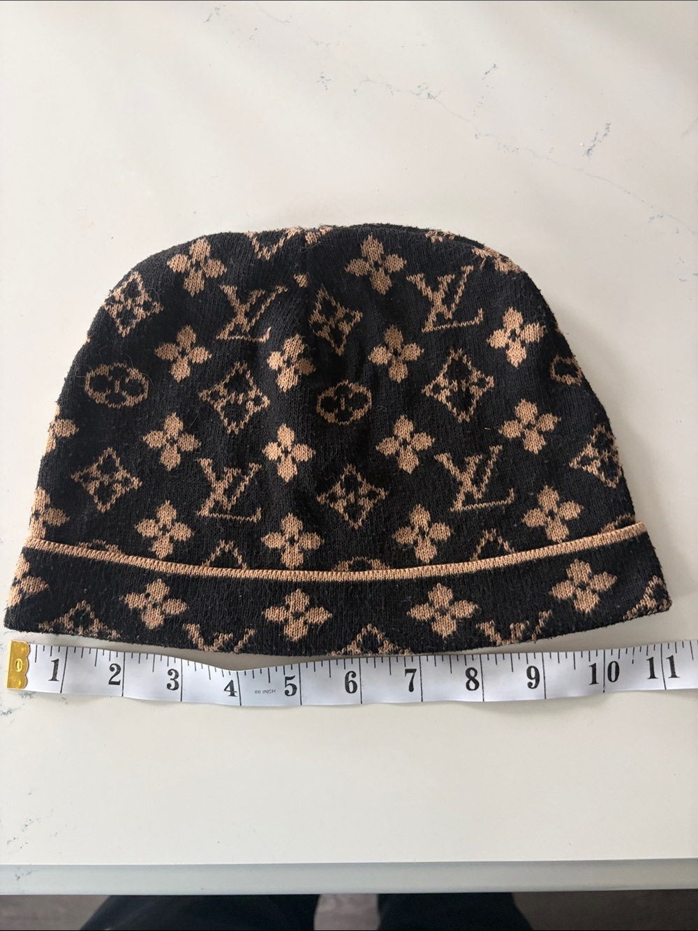 Monogram Beanie Hat - Picture 5 of 6